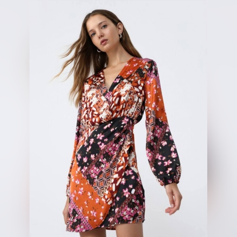Lefties Floral Mini Dress